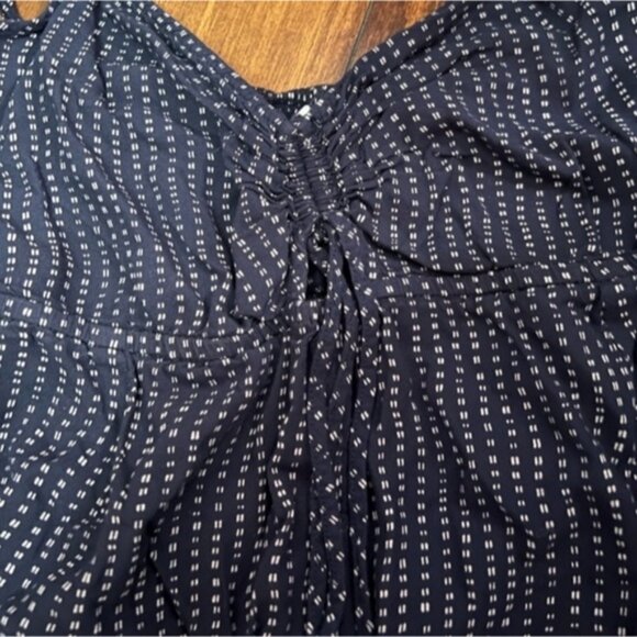 O'NEILL - Cute Boho Dark Blue Print "Anabella" Romper Jumper Onesie- Size M - Picture 8 of 11